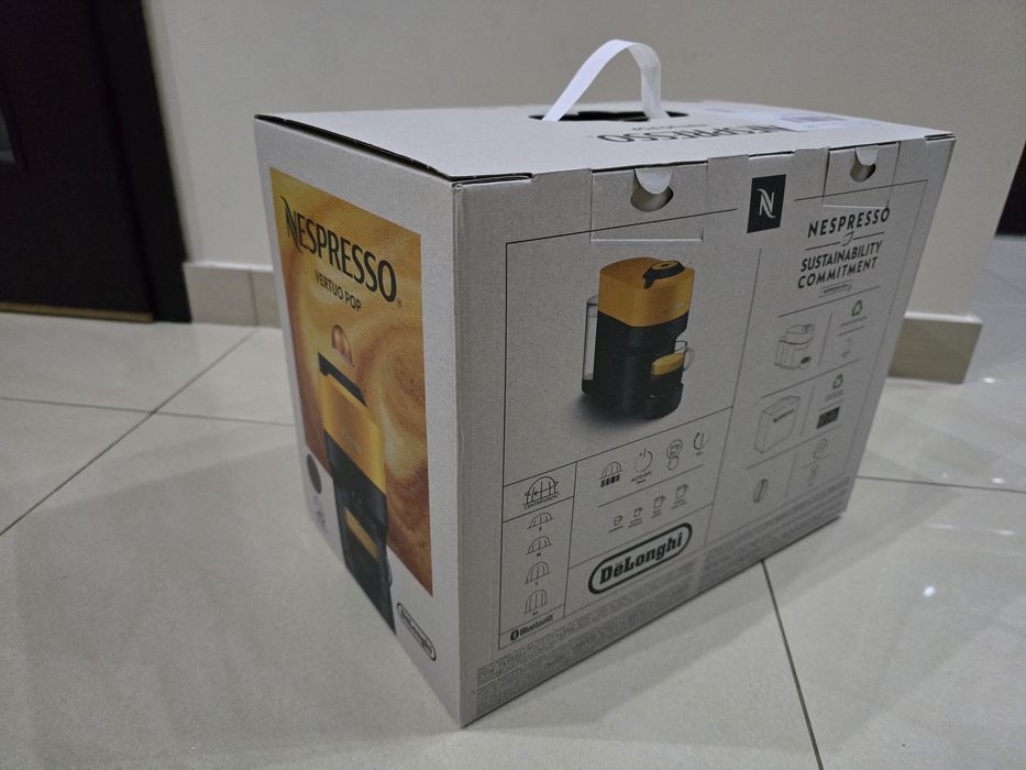 Ekspres do kawy Nespresso Vertuo pop Delonghi Nowy zapakowany.