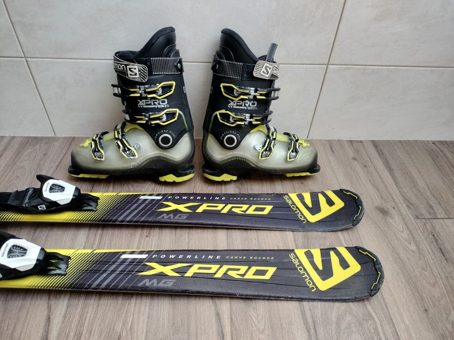 Narty Salomon 158 cm + Buty Salomon