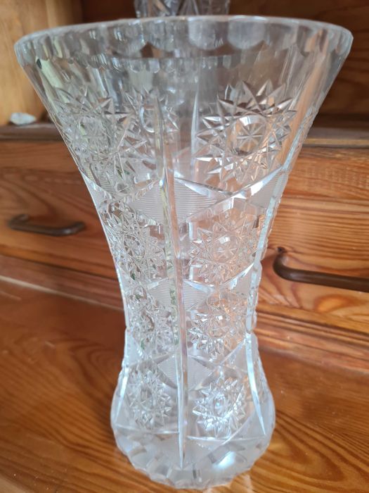 Kryształy z PRL - wazony, misy i inne