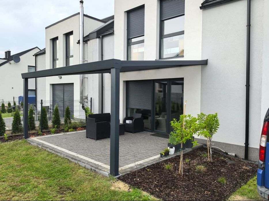 Zadaszenie tarasu aluminiowe 506x300cm, Wrocław i okolice