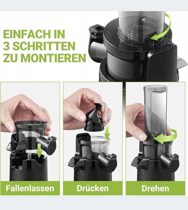 Mini wyciskarka sokowirówka