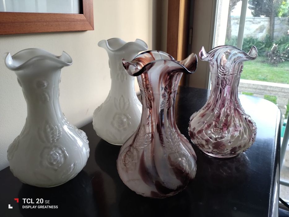 Jarras antigas em murano