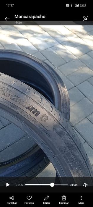 Pneus jante   225/35/19