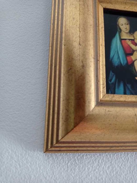 Quadro Vintage da coleção ”Os Tesouros da Pintura”  Antiguidade  Colecções Philae