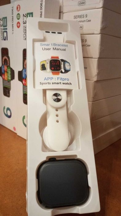 Lote Smartwatch  Branco, Preto e Rosa 30 Unidades lacradas