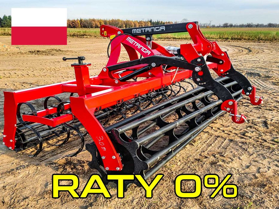 HIT Agregat Uprawowo Siewny Hydropak / Uprawowy / Talerzowy 2.5 2.7 3.0 NOWY