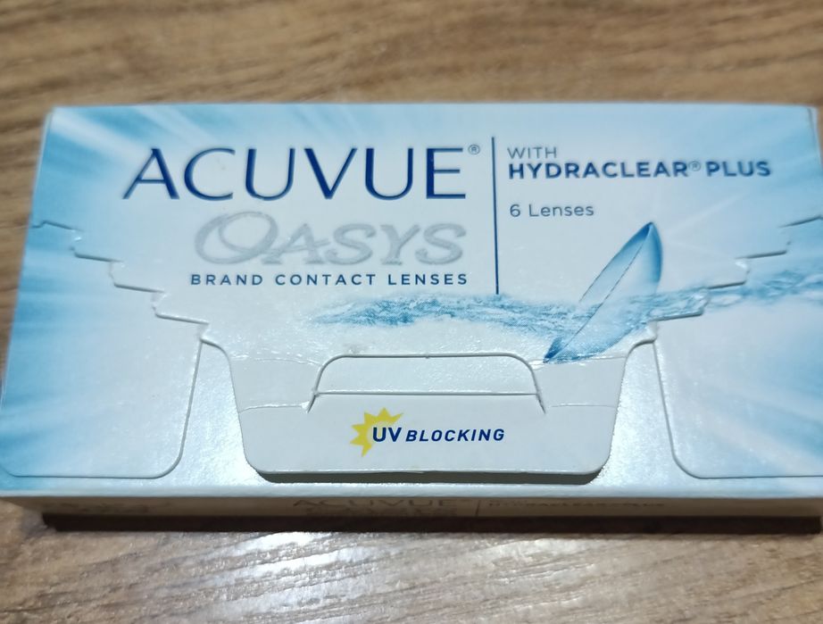 Soczewki kontaktowe Acuvue Oasys
