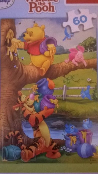 Puzzle Kubuś Puchatek 60 elementów