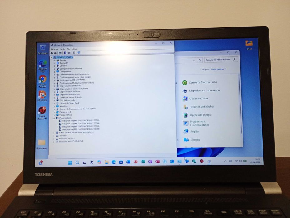 Vendo pc Toshiba Intel core i5 (rápido e pronto a usar)