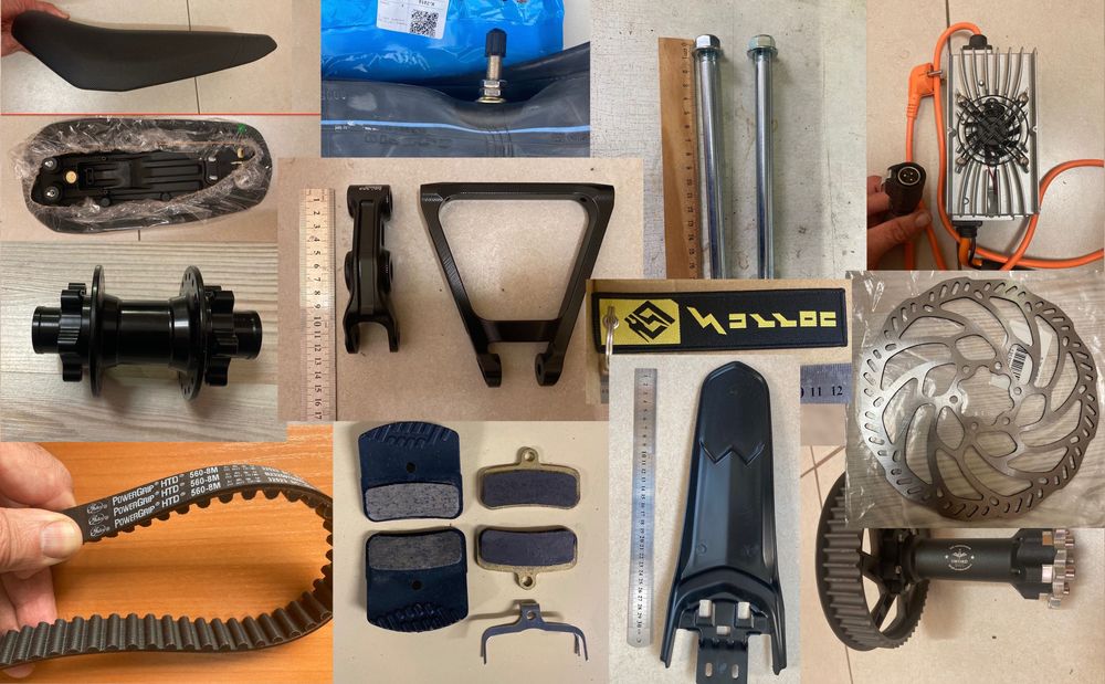 Продам запчасти разные на SurRon Суррон (в наличии и под заказ)