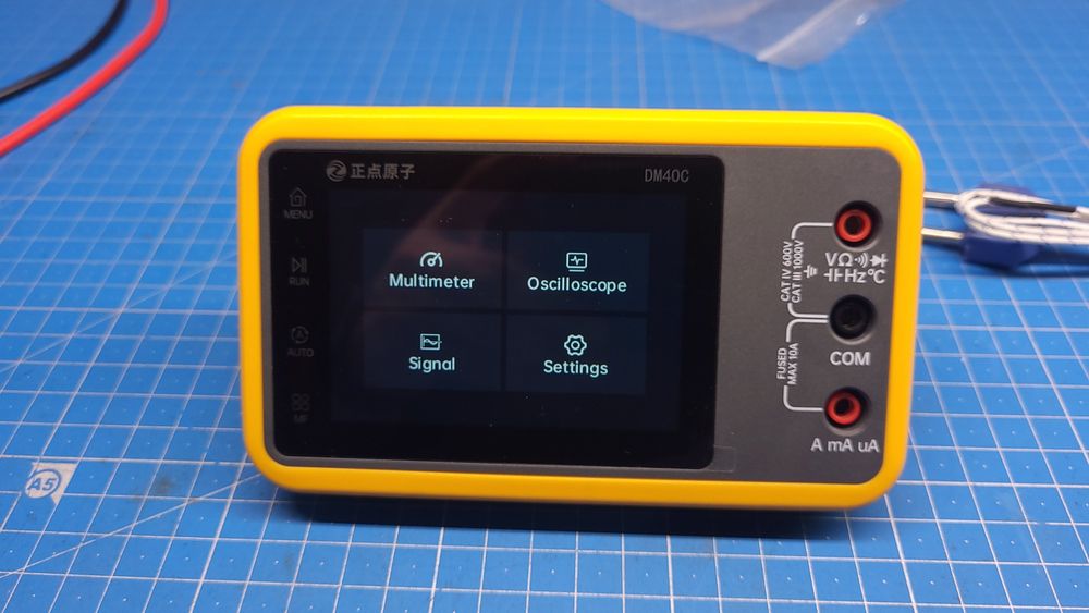 Alientek DM40C прилад 3 в 1 Осцилограф, мультиметр, генератор частоти