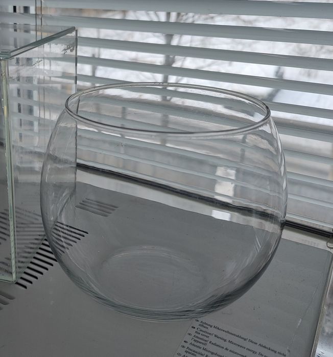 Скляний акваріум 2л