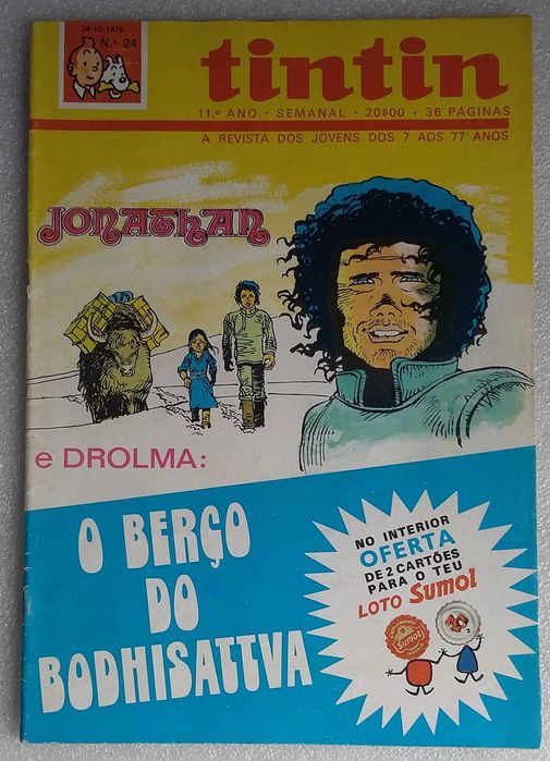 Tintim Nº 24  - 11º  ano