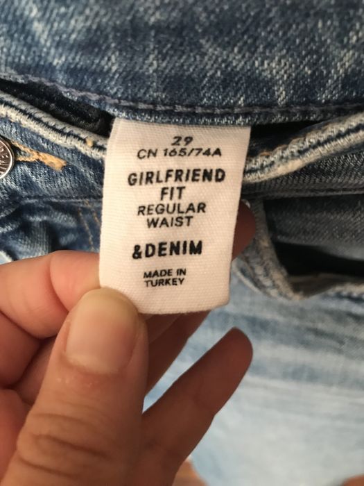 Jeansy H&M W29 Boyfriend