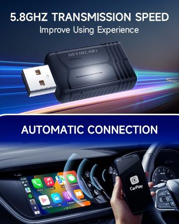 Adaptador Sem Fio para CarPlay e Android 3 em 1
Android Auto 3 ern 1 p