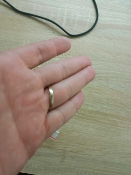 Pierścionek srebrny przedwojenny