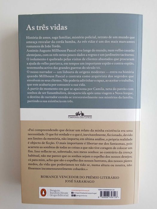 João Tordo - As três vidas