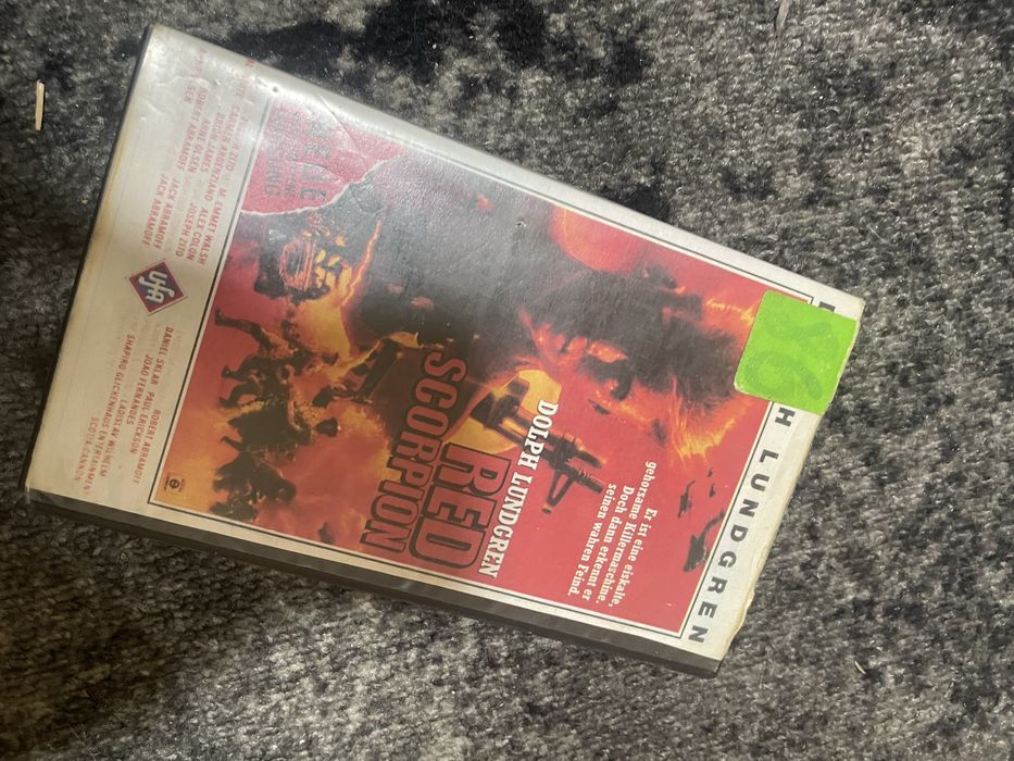 RED SCORPION (1988) VHS | Unikat VIDEX | Big Box