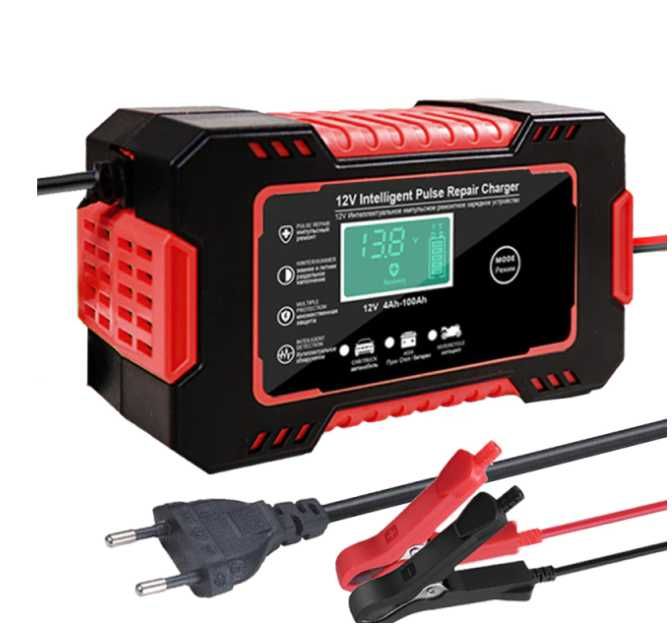 100% NOVO - Carregador digital para carregar baterias de carro