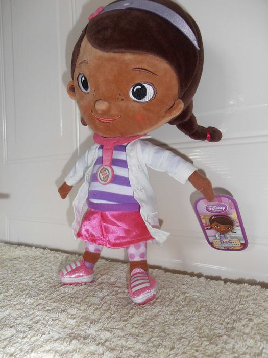 Oryginalna lalka Doktor Dosia McStuffins pluszowa lalka