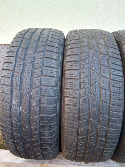 4 opony zimowe Continental 205/60R16, bieżnik 7/6mm.