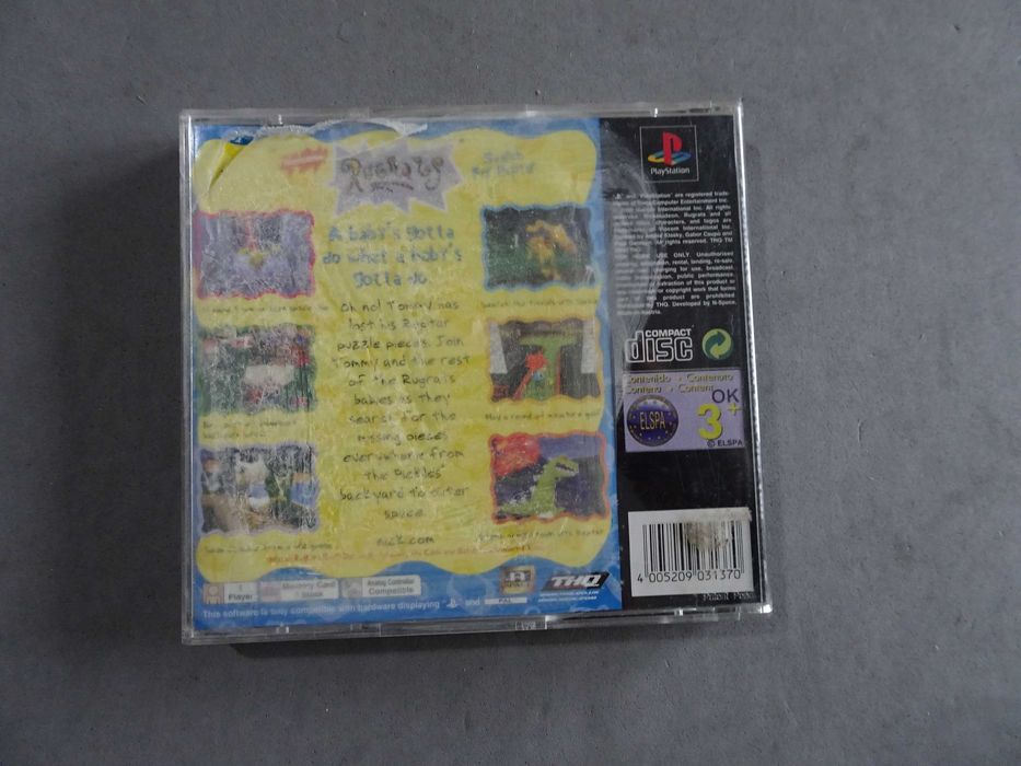 Jogo Playstation 1 PS1 - Rugrats - Search for raptar