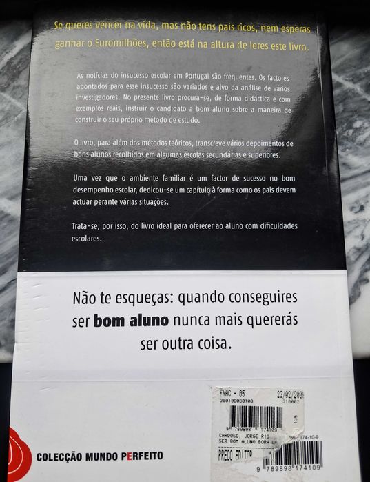 Livro "Ser Bom Aluno - Bora Lá!"
