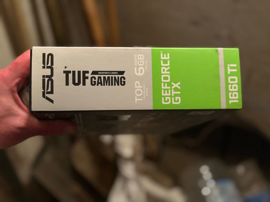 Відеокарти ASUS TUF Gaming GeForce GTX 1660 Ti 6GB