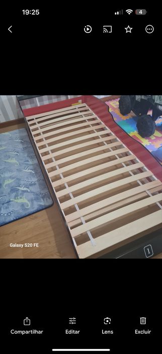 Vendo cama infantil com colchao