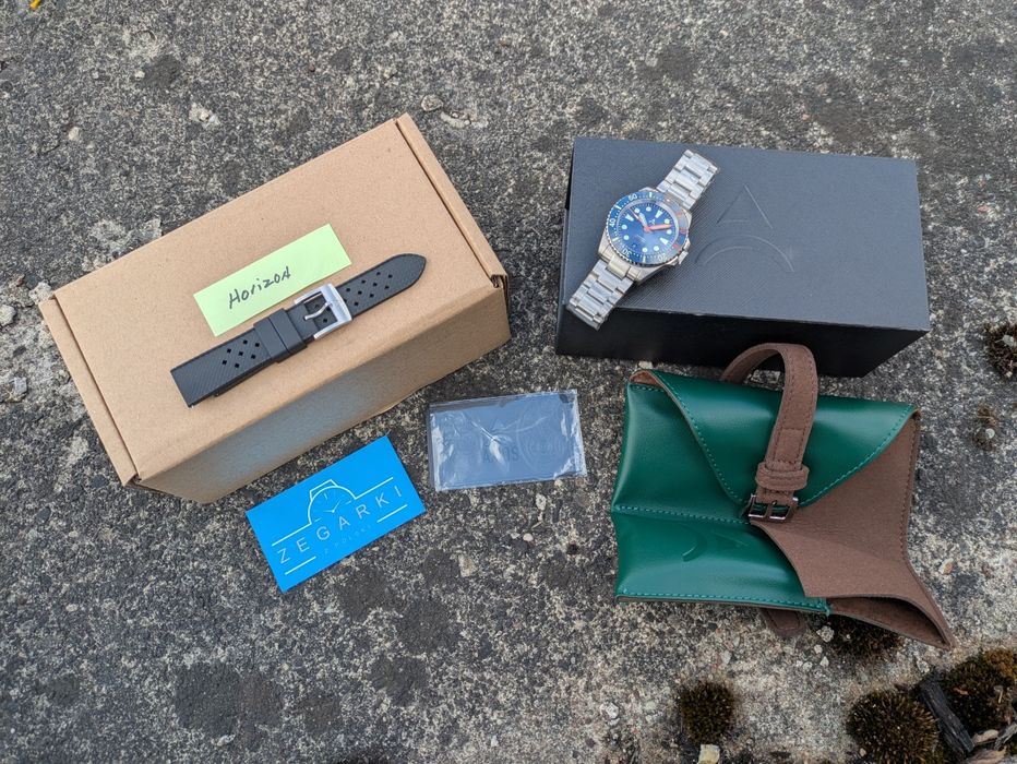 Zegarek Axios Ironclad 40mm szafir sw200 luma