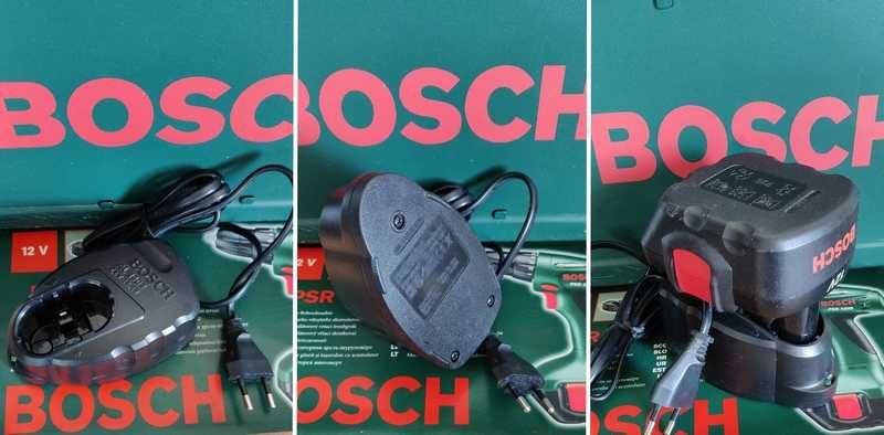 Б/у аккум.дрель Bosch PSR 1200 в кейсе/полный комплект-отлич.состояние
