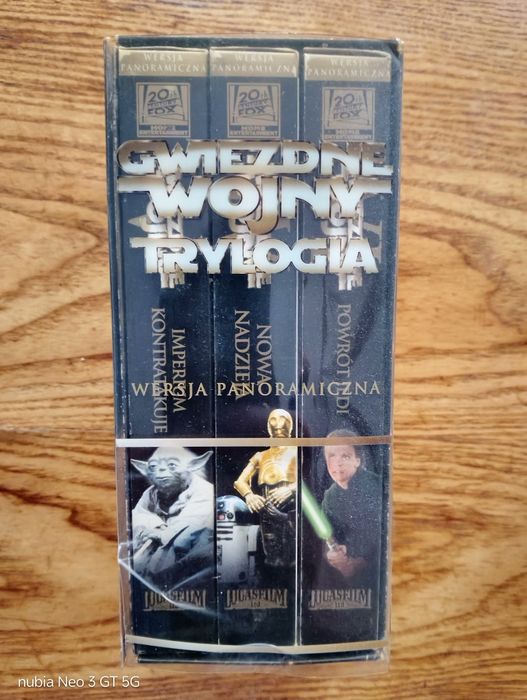 Trylogia Star Wars na VHS
