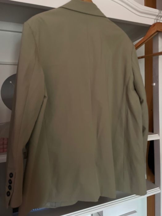 Blazer verde seco/caqui L - Bershka