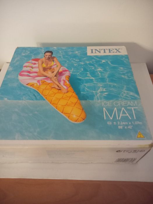 Dmuchany materac INTEX Ice Cream rożek lodowy nowy wysylka