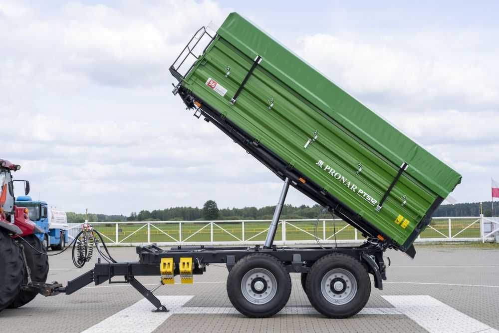 Przyczepa paletowa  tandem Pronar  PT510 PT512 Plandeka Gratis