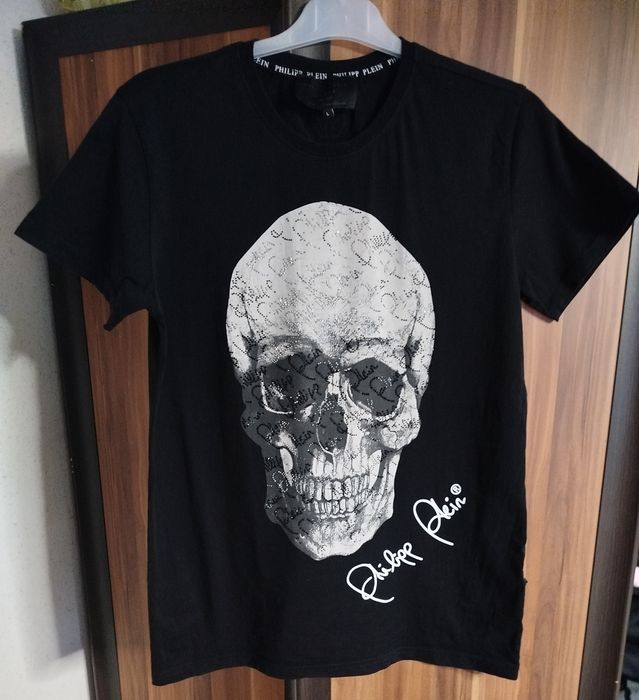 Koszulka męska bawełniana Philipp Plein rozmiar L stan idealny