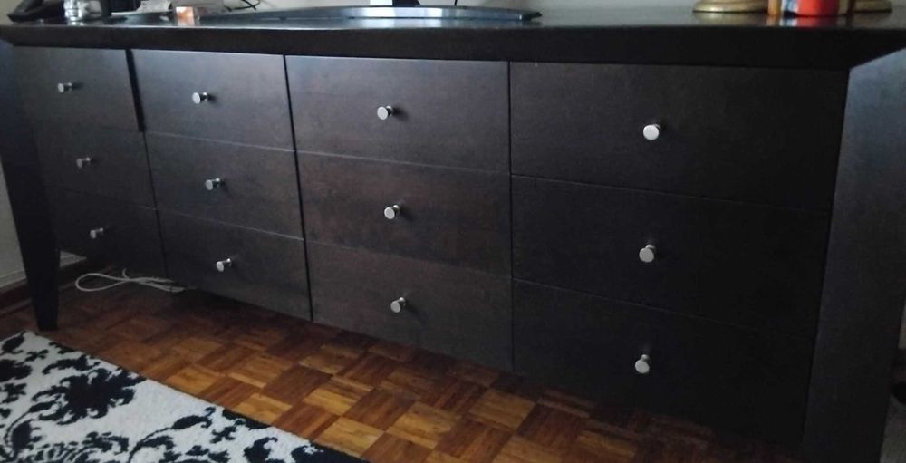 Vendo aparador e espelho de sala