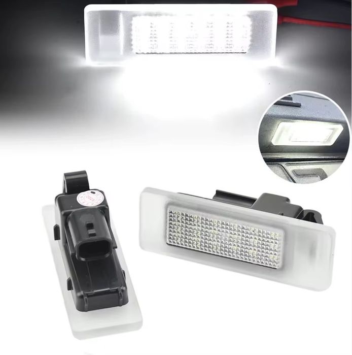 Подсветка номера рено Renault Megane 4, Scenic 4, Master 3, Clio 4-5