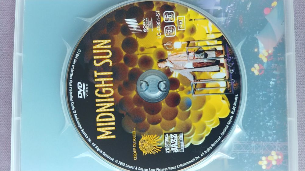 Cirque du soleil MIDNIGHT SUN spektakl DVD