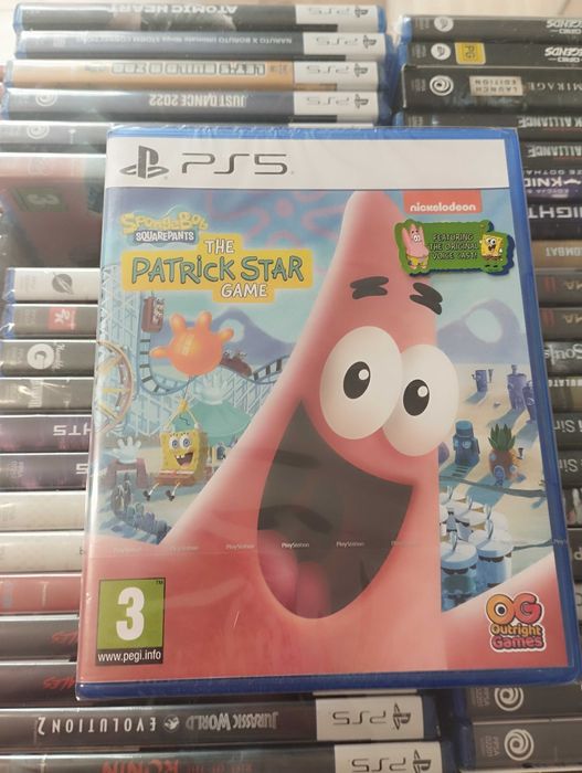 SpongeBob Kanciastoporty: Gra Patryka Rozgwiazdy [PS5] PL, NOWA