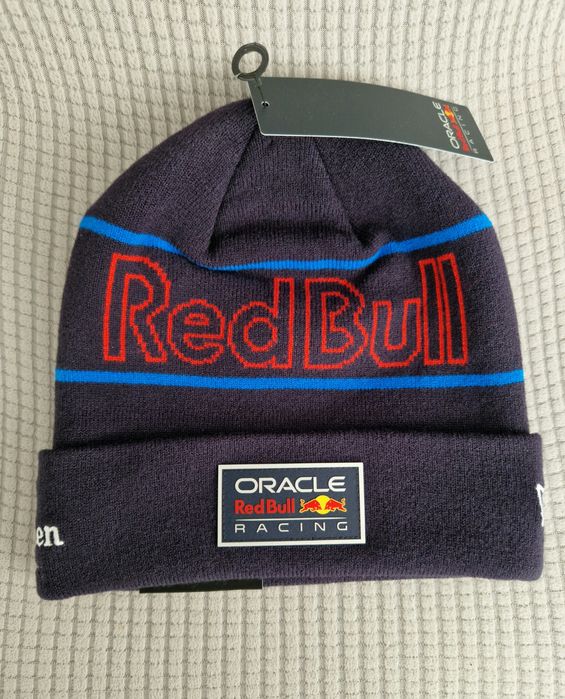 Czapka zimowa Oracle Red Bull Racing 2024, Max Verstappen, F1, new era