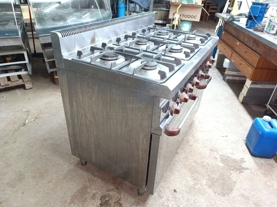 Fogão industrial a gás natural