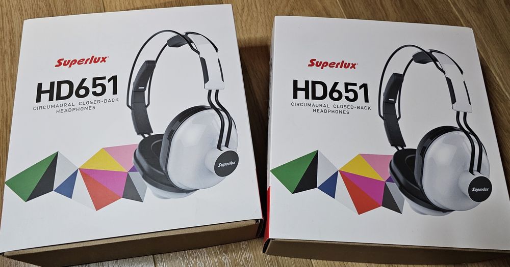 Headphones Superlux HD651 - Novos!