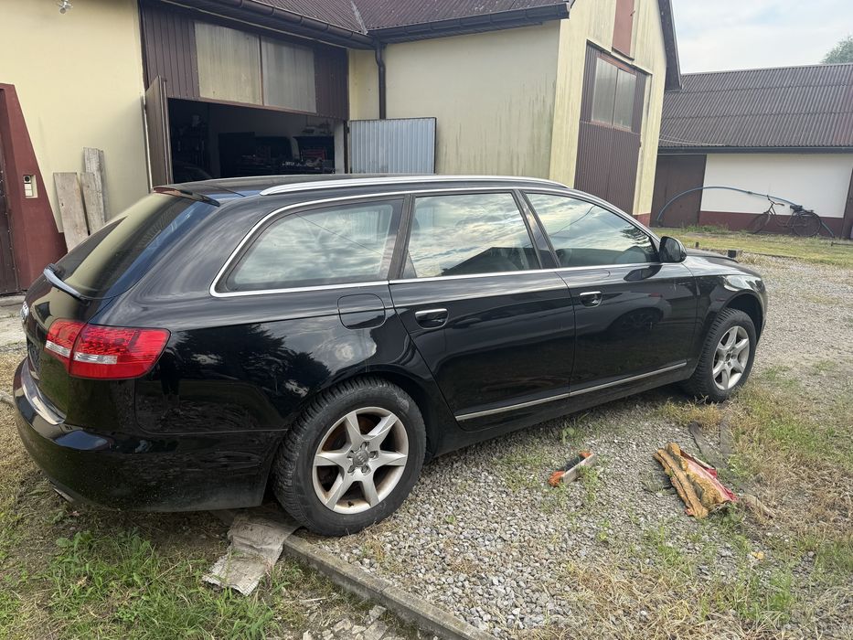 Audi A6 C6 2.7 B kod lak LY9B – całe auto na części/maska /drzwi/zderzak/lampa/błotnik/chłodnice/szyba/pulpit