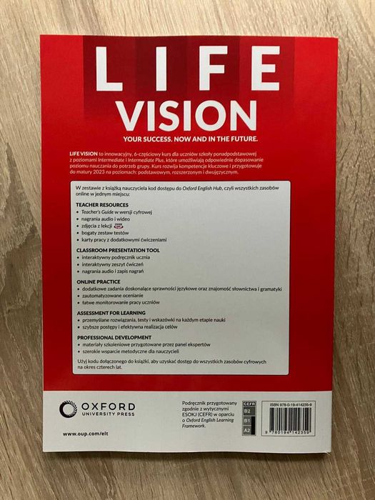 Life Vision Pre-Intermediate A2/B1 (Teacher's Guide) + zasoby
