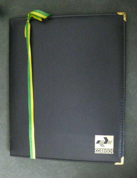 Carteira em Pele VIP c/ Selo Especial Comemorativo Lubrapex 2003