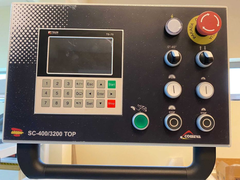 Esquadrejadora COMEVA SC-400/3200 TOP (380V 3PH)