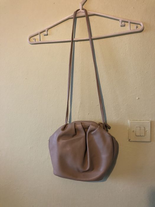 Torebka na ramię saszetka regulowana beżowa