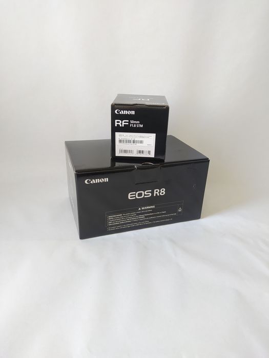 Фотоапарат Canon EOS R8 + RF 50mm f/1.8 STM Абсолютно Новий!