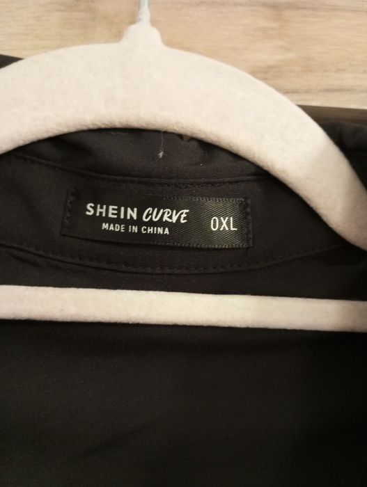 Bluzka koszulowa damska długi rękaw nowa Shein Curve